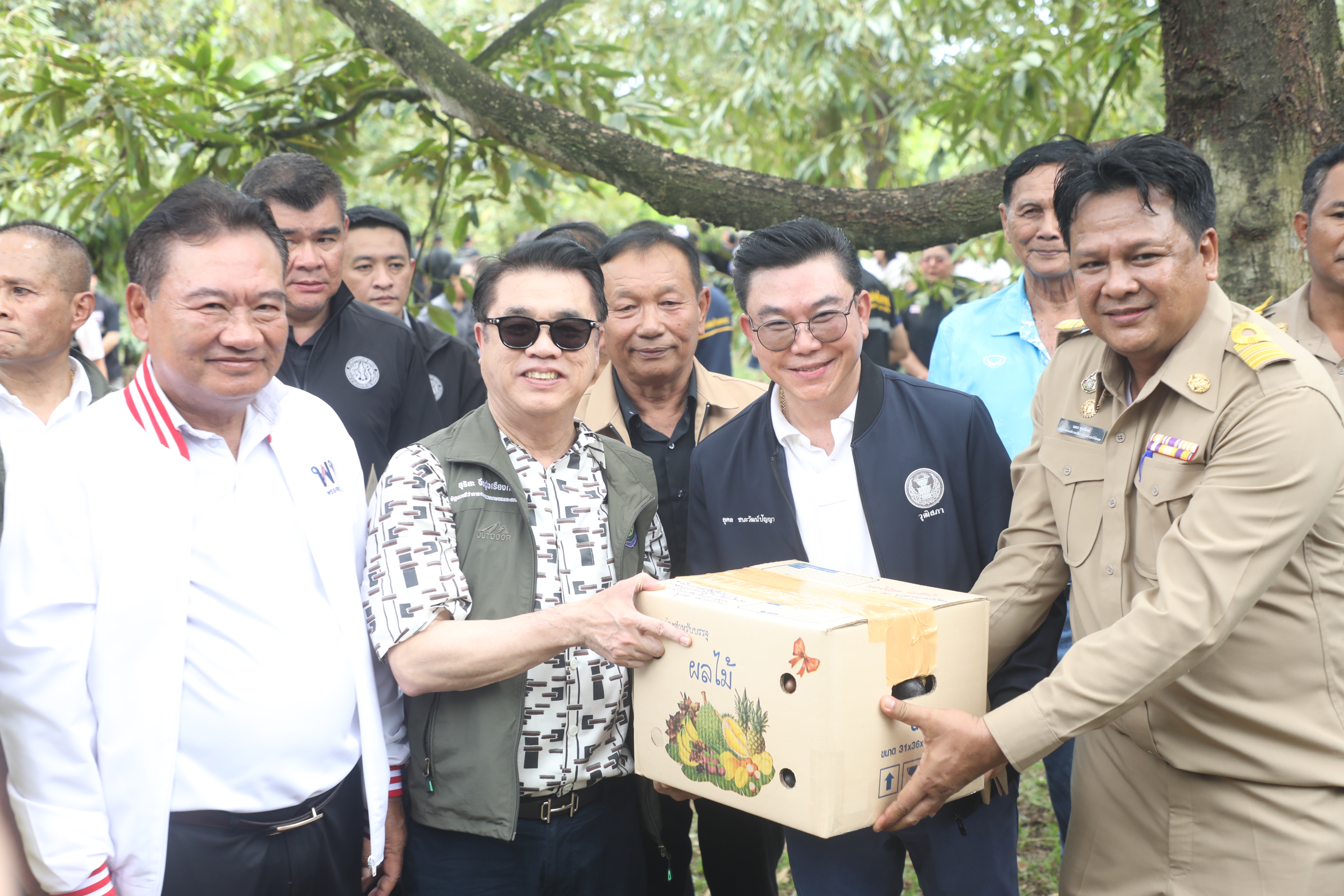 title - ส.ป.ก. ติดตามรัฐมนตรีว่าการกระทรวงเกษตรและสหกรณ์และคณะ ลงพื้นที่ตรวจราชการในพื้นที่จังหวัดจันทบุรี